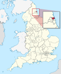 North Tyneside in England (zoom)